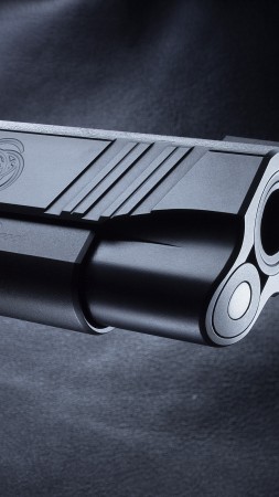 M1911, Nighthawk, custom, marvel black, pistol (vertical)