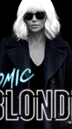 Atomic Blonde, Charlize Theron, 4k (vertical)