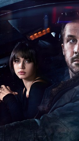 Blade Runner 2049, Ryan Gosling, Ana de Armas, 4k (vertical)