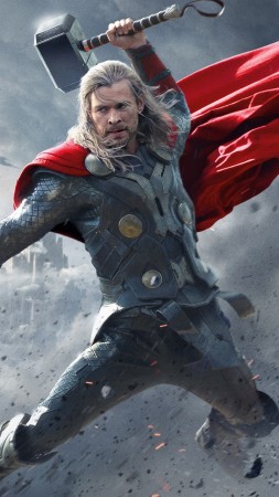 Thor: Ragnarok, Chris Hemsworth, 4k (vertical)