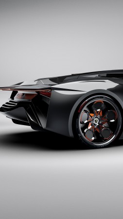 Lamborghini Diamante, Electric cars, Concept, 4k, 3D (vertical)