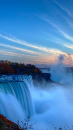 Niagara Falls, waterfall, New York, USA, 4k (vertical)
