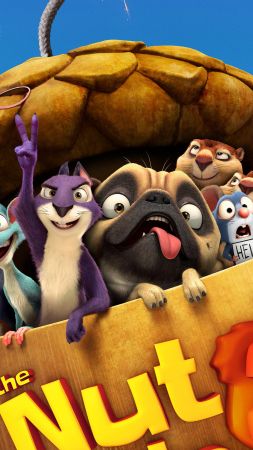 The Nut Job 2: Nutty by Nature, 4k (vertical)