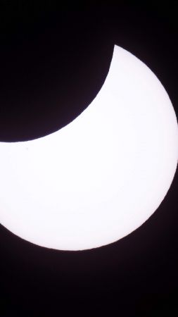 Total solar eclipse of Aug 21 2017, Great American eclipse, 4k (vertical)