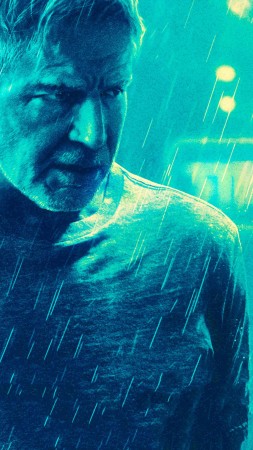 Blade Runner 2049, Harrison Ford, 8k (vertical)