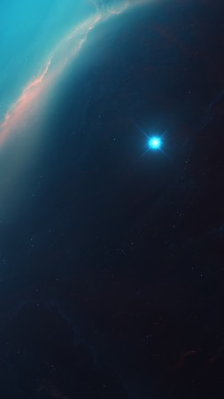 stars, space, 8k (vertical)