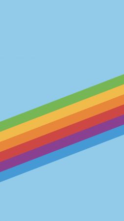 iPhone X wallpapers, iPhone 8, iOS11, rainbow, retina, 4k, HD, WWDC 2017 (vertical)