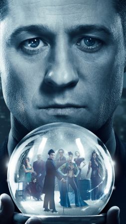 Gotham Season 4, Ben McKenzie, TV Series, 4k (vertical)