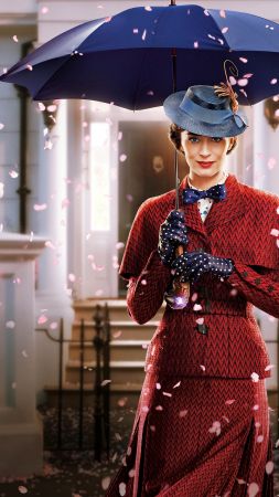 Mary Poppins Returns, Emily Blunt, poster, 8K (vertical)
