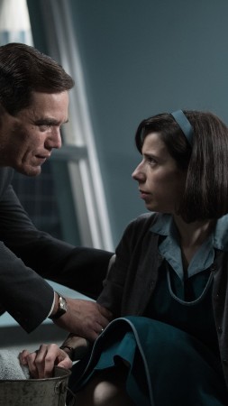 The Shape of Water, Sally Hawkins, Michael Shannon, 5k (vertical)