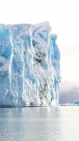 Antarctica, iceberg, ocean, 5k (vertical)