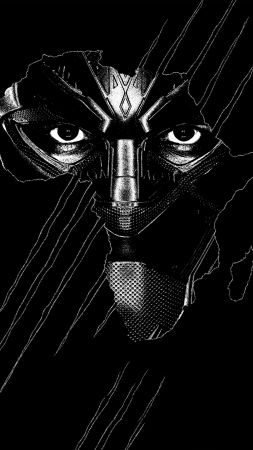 Black Panther, poster, 4k (vertical)