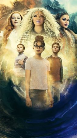 A Wrinkle in Time, Oprah Winfrey, Reese Witherspoon, Mindy Kaling, Storm Reid, 5k (vertical)