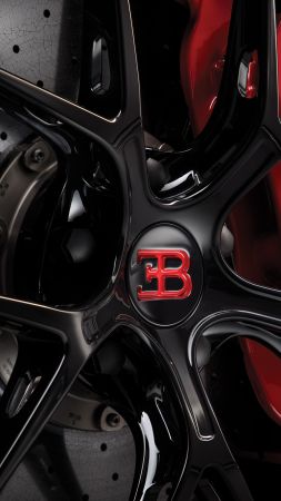 Bugatti Chiron Sport, hypercar, 4k (vertical)