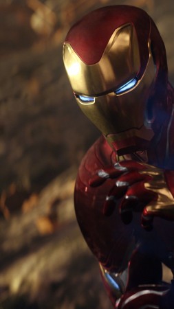 Avengers: Infinity War, Iron Man, 4k (vertical)
