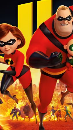 The Incredibles 2, 8k (vertical)