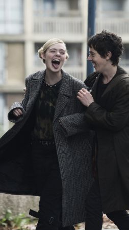 How to Talk to Girls at Parties, Elle Fanning, Alex Sharp (vertical)