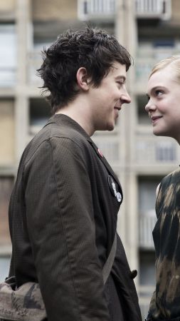 How to Talk to Girls at Parties, Elle Fanning, Alex Sharp (vertical)