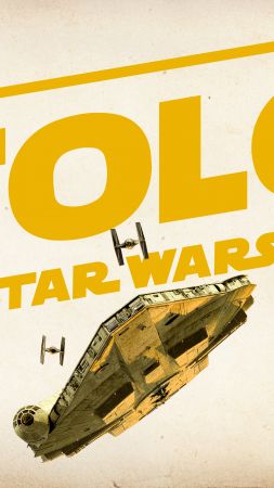 Solo: A Star Wars Story, Logo, poster, 6K (vertical)