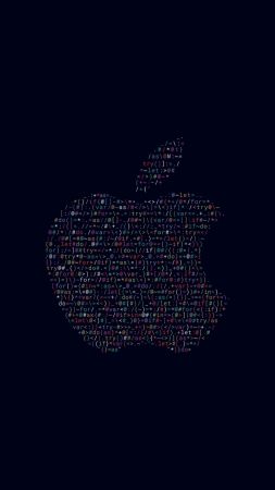 Apple Logo, WWDC 2018, 4K (vertical)