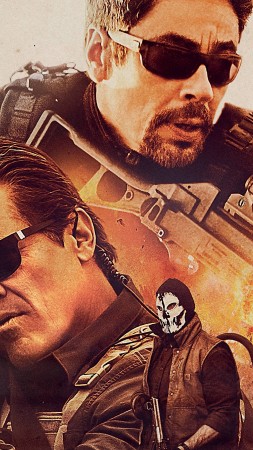 Sicario: Day Of The Soldado, Josh Brolin, Benicio Del Toro, poster, 5K (vertical)