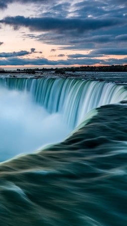 Niagara Falls, Waterfall, 7K (vertical)