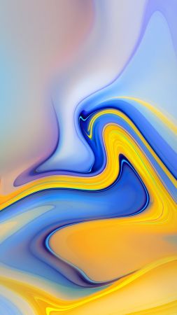 Samsung Galaxy Note 9, Android 8.0, Android Oreo, abstract, colorful (vertical)