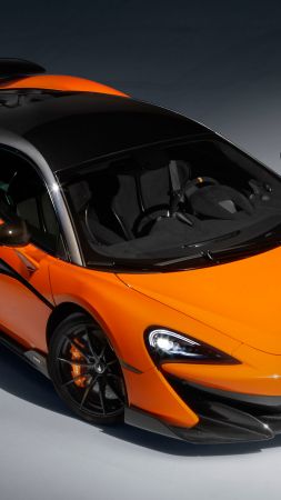 McLaren 600LT, supercar, 2019 Cars, 4K (vertical)