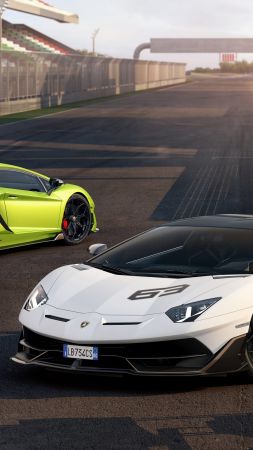 Lamborghini Aventador SVJ, 2019 Cars, supercar, HD (vertical)
