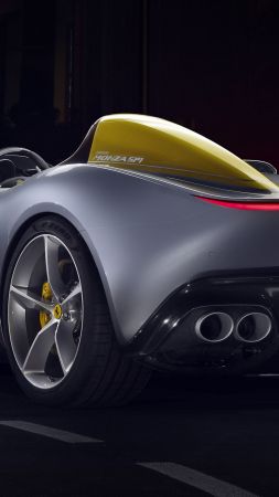 Ferrari Monza SP1, 2019 Cars, supercar, 4K (vertical)