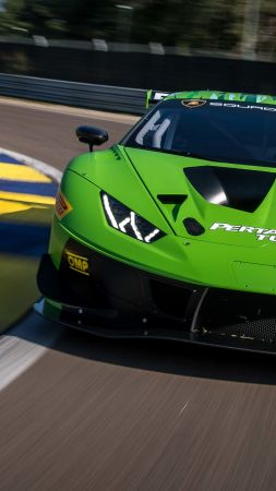 Lamborghini Huracan GT3 EVO, 2019 Cars, 4K (vertical)