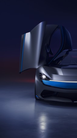 Pininfarina Battista, supercar, Geneva Motor Show 2019, 5K (vertical)