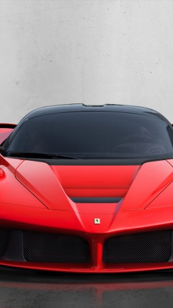 Ferrari LaFerrari, hybrid, sports car, Ferrari, supercar, F150, F70, limited edition, front (vertical)