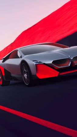 BMW Vision M NEXT, electric cars, 2019 cars, 4K (vertical)
