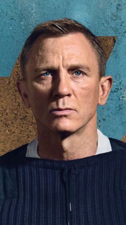 No Time to Die, Daniel Craig, 8K (vertical)