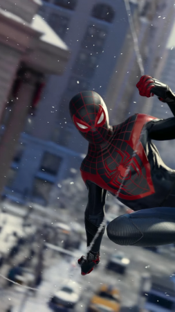 Spider-Man: Miles Morales, gameplay, PS5, PlayStation 5, BLM (vertical)