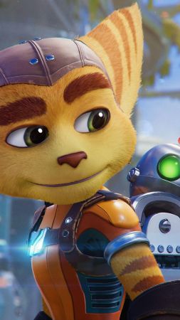 Ratchet & Clank: Rift Apart, gameplay, PlayStation 5, PS5 (vertical)