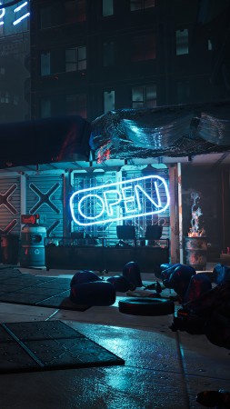 Ghostrunner, Gamescom 2020, screenshot, 4K (vertical)