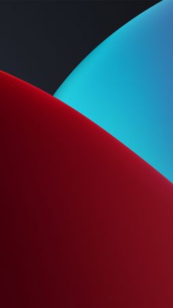 Apple CarPlay, red, blue, dark (vertical)