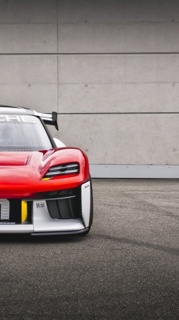 Porsche Mission R, Munich Motor Show 2021, electric cars, racing cars, 2022 cars, 5K (vertical)