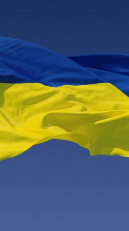 Ukraine, Ukrainian Flag, standwithukraine (vertical)