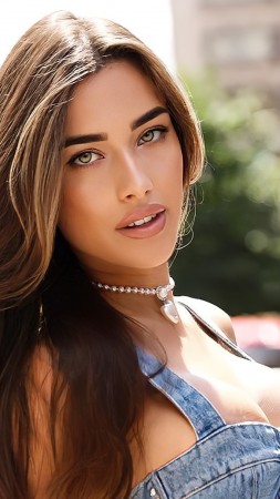 Maria Beregova, beauty, brunette, HD (vertical)
