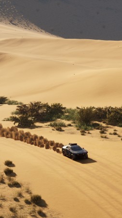 Dakar Desert Rally, screenshot, 4K (vertical)