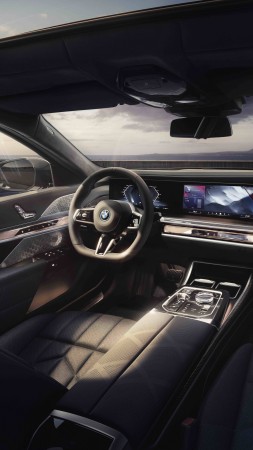 BMW i7 M70L xDrive, 2023 cars, electric cars, Shanghai Auto Show 2023, 5K (vertical)