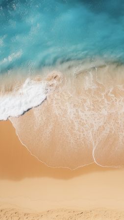 sea, sand, beach (vertical)