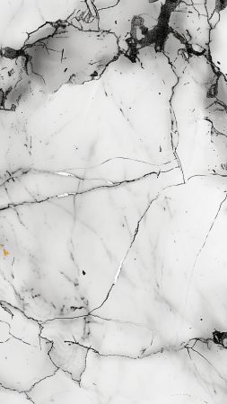 Marble, white, iPhone 16 (vertical)