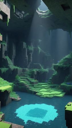 Minecraft, map (vertical)