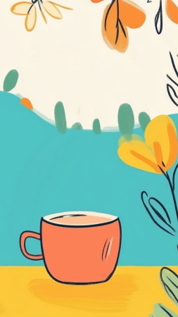 study wallpaper, back to school, exam preparation, background for mobile wallpaper (vertical)