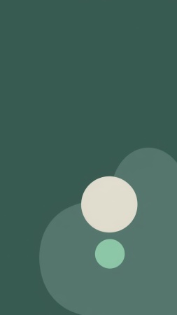 flat shape wallpaper, nature inspired, graphic elements, background for mobile wallpaper (vertical)