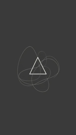 black shapes wallpaper, black and white, abstract black art, background for mobile wallpaper (vertical)